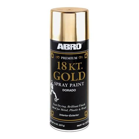 Premium Kt Gold Spray Paint Abro