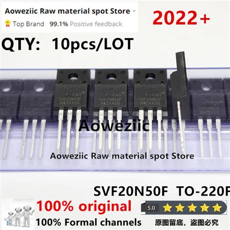 Aoweziic 2022 100 New Imported Original SVF20N50F 20N50F 20N50 TO 220F