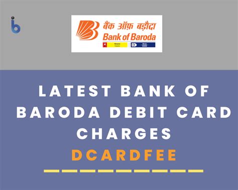 Latest Bob Debit Card Charges Dcardfee Bank Of Baroda