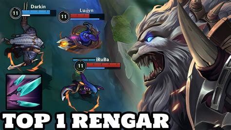 Wild Rift Rengar Top Rengar Gameplay Rank Grandmaster Youtube