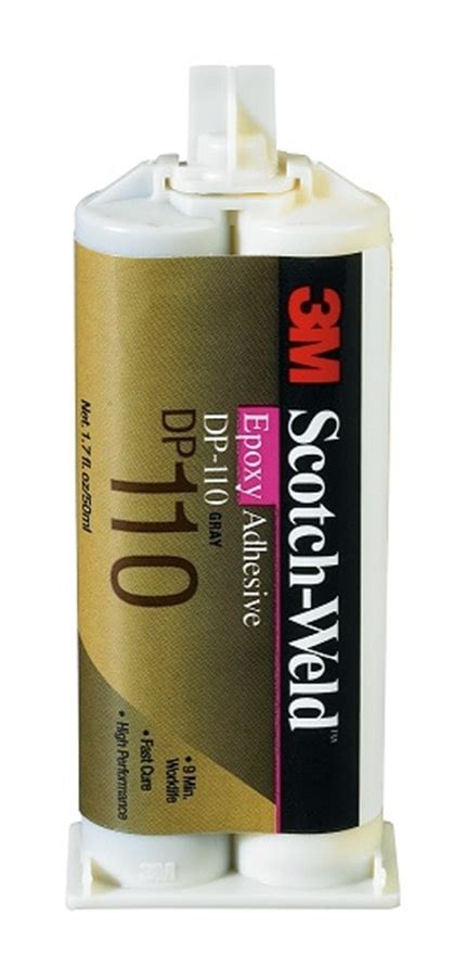 3M Scotch Weld DP110 Gray Epoxy Structural Adhesive Genfab