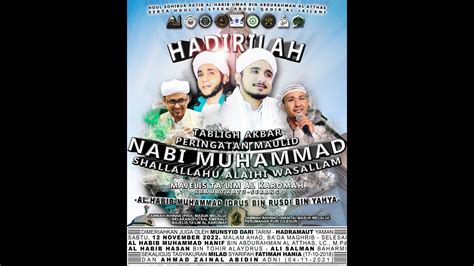 LIVE TABLIGH AKBAR MAULID NABI MUHAMMAD SAW AL HABIB MUHAMMAD IDRUS