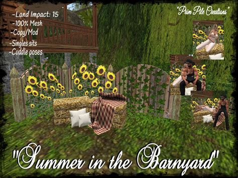 Second Life Marketplace Ppc Summer In The Barnyard