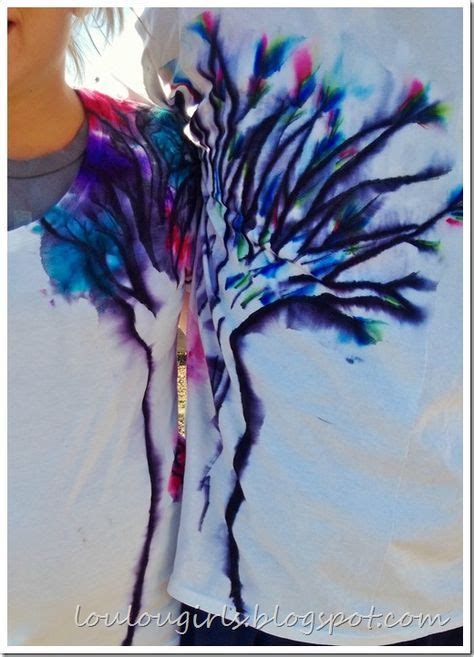 Tie Dye T Shirts With Sharpies Lou Lou Girls Tie Dye Crafts