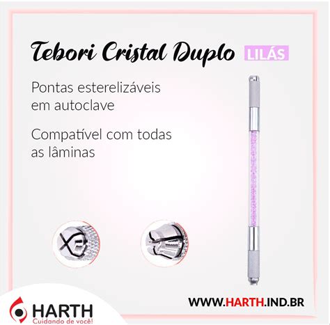 Tebori Cristal Duplo Lilas Harth Brasil Danielson Neves