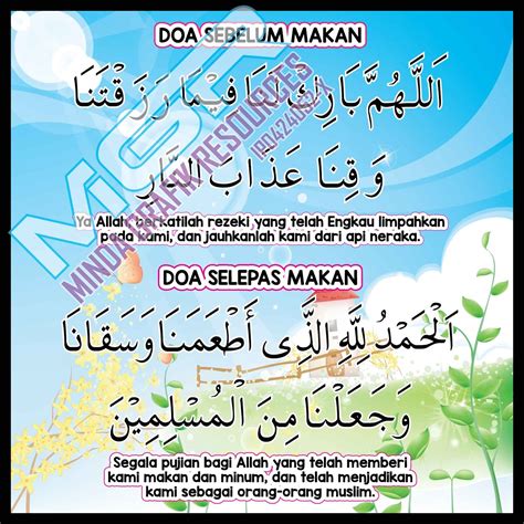 Doa Selepas Makan Rumi Doa Sebelum Makan Bacaan Arab Latin Arti Riset