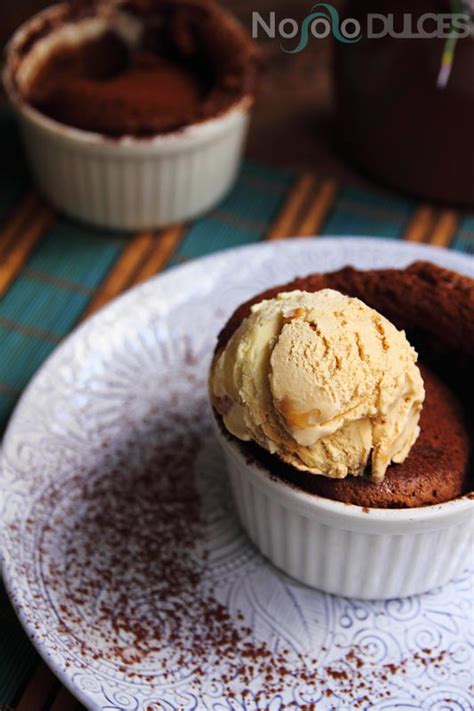 Soufflé De Nocilla Nutella Y Helado