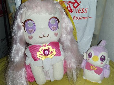 Precure Go Princess Precure Pafu And Aroma Battery Operated Plush