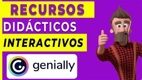 Crear Un RECURSO INTERACTIVO Con Genially TUTORIAL PASO A PASO