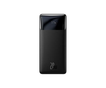 Power Bank Baseus Bipow Digital Display Powerbank 20W 30000mAh Black