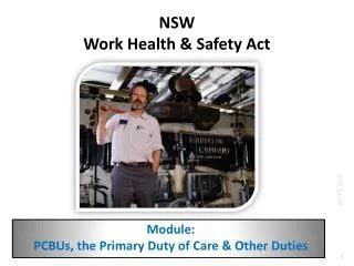 PPT NSW Work Health Safety Regulations PowerPoint Presentation Free