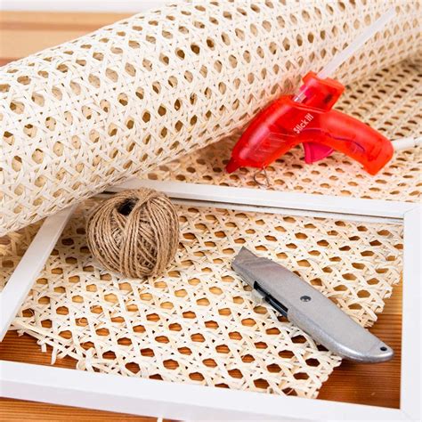 Buy Width Rattan Webbing For Caning Projects Feet Natural Pre