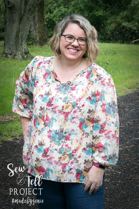 Love Notions Rhapsody Blouse The Sew And Tell Project Sewing Tops