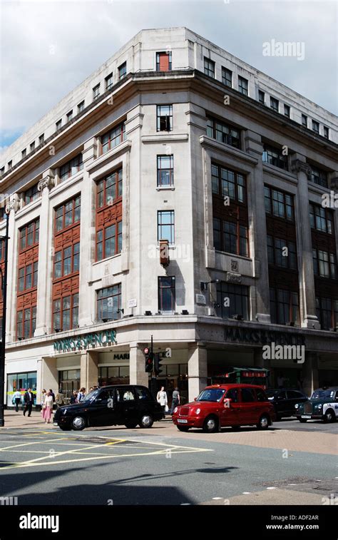 Marks And Spencer Department Store Near Marble Arch Oxford Street