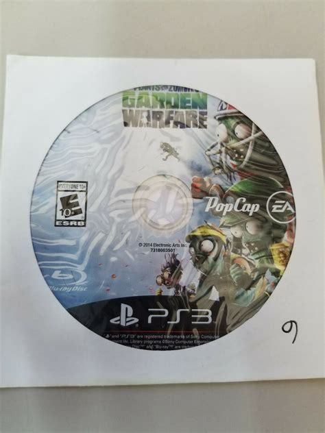 Plants Vs Zombies Garden Warfare Ps Playstation Disc Only Tested