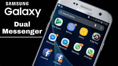 Samsung Dual Apps How To Use Dual Messenger Feature On Samsung Galaxy