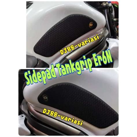 Promo Sidepad Er6n Tankpad Kiri Kanan Pelindung Tangki Cover Tangki