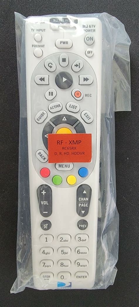 New Directv Universal Remote Control Rc Rx Ir Rf Dtv Rc Rx Rf Xmp