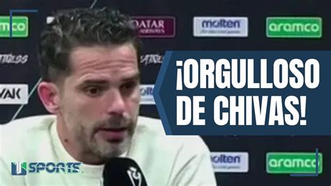 El CONSUELO de Fernando Gago por la DIGNIDAD que DEMOSTRÓ Chivas