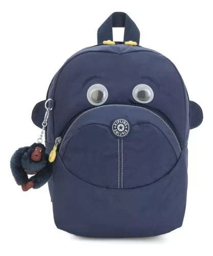 Mochila Urbana Kipling Seoul K J Color Blue Thunder Dise O Liso