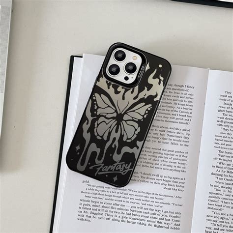 Jual Graffiti Butterfly IMD Phone Case IPhone 15 15 Pro 15 Pro Max 15