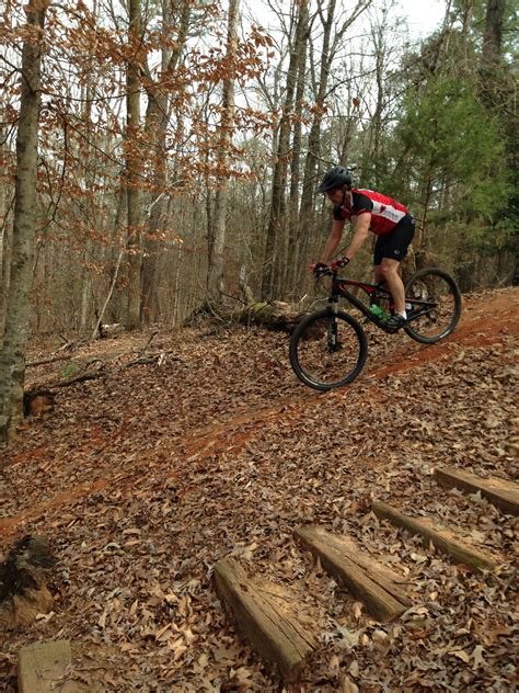 Lincoln Parish Park Mountain Bike Trail In Ruston Louisiana