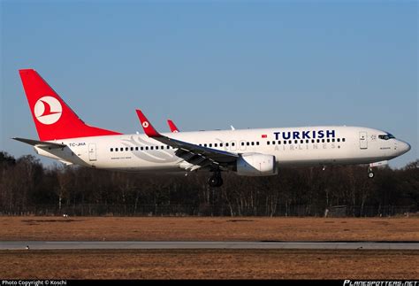 Tc Jha Turkish Airlines Boeing F Wl Photo By Koschi Id