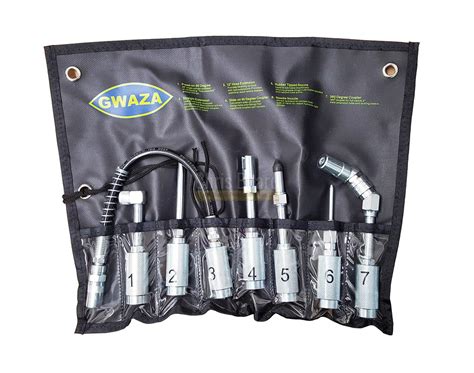 Grease Gun Lube Accessory Kit 7 Pieces ⋆ Chris Beard Aps