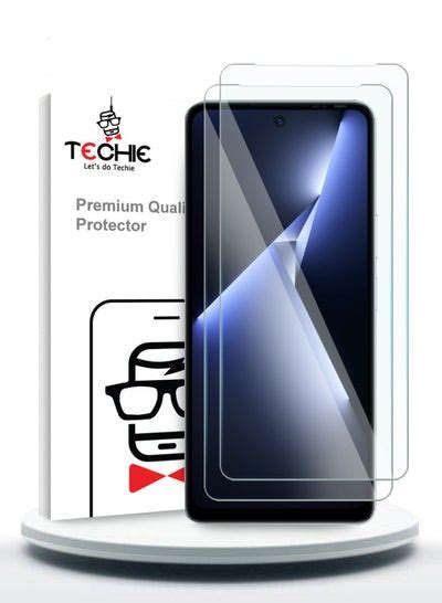 2 Pieces HD Tempered Glass Screen Protector For Tecno Pova 5 Pro Anti