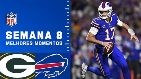 Green Bay Packers X Buffalo Bills Semana 8 Melhores Momentos Youtube