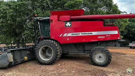 Colheitadeira Massey Ferguson Mf Usada Venda