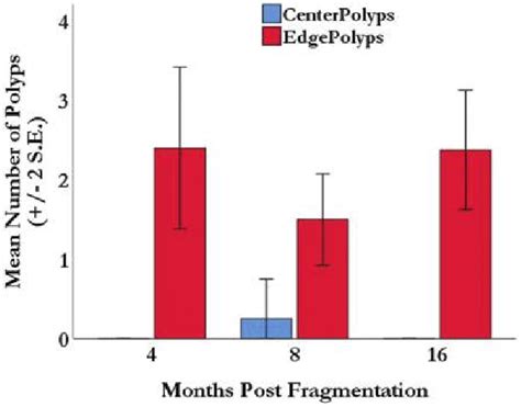 Average Number Of New Polyps Formed In Orbicella Faveolata Center