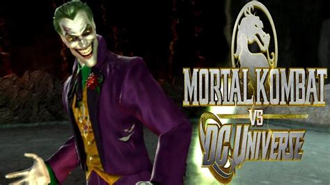 Mortal Kombat Vs DC Universe The Joker Playthrough Very Hard