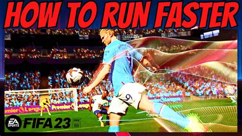 How To Run Faster In Fifa 23 Secret Pro Settings Youtube