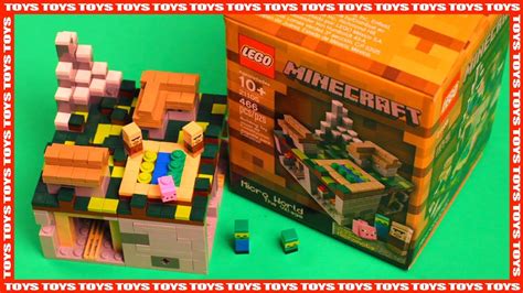 Lego Minecraft Micro World The Village 21105 Time Lapse Build