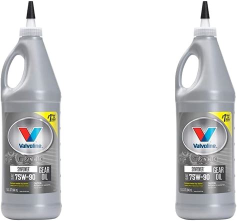 Amazon Valvoline SynPower SAE 75W 90 Full Synthetic Gear Oil 1 QT