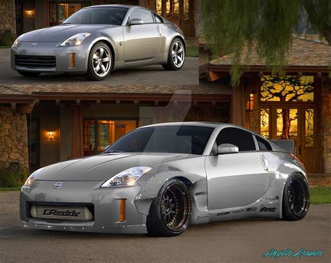 Nissan 350z Rocket Bunny KIT by AngeloArames on DeviantArt