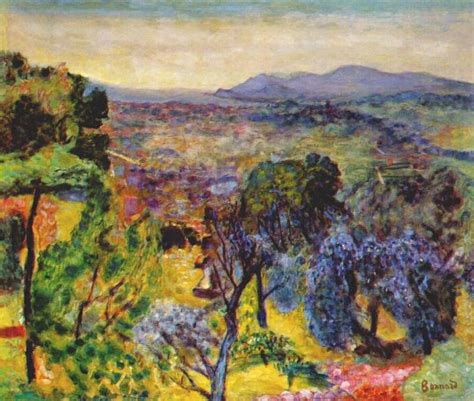 Le Cannet Landscape C1935 — Pierre Bonnard