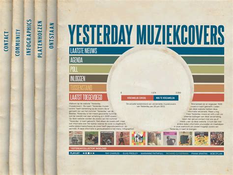 Yesterday muziekcovers | Behance