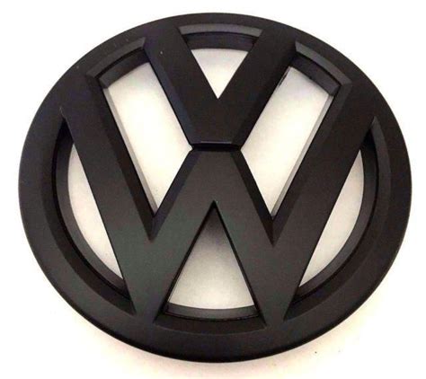 Black Vw Logo Logodix