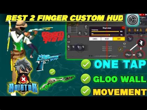 Best Custom Hud Setting Finger Latest Controls Setting Pro