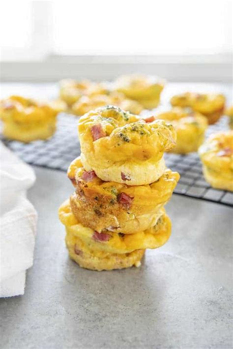 Ham Cheese Egg Muffins Recipe Cart