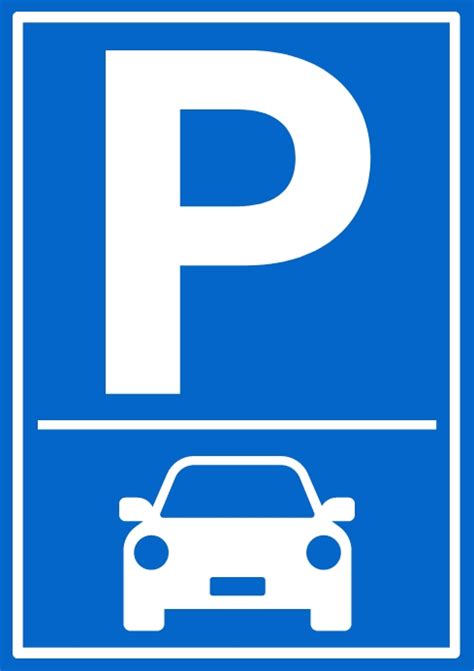 Car Parking Sign Template Postermywall