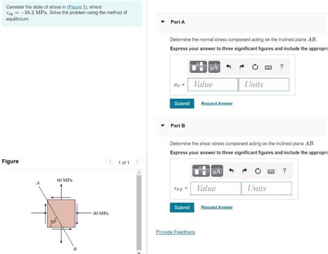 Solved Consider the state of stress in (Figure 1), where Try | Chegg.com 