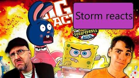 Storm Reacts Nostalgia Critic Spongebob Movie YouTube