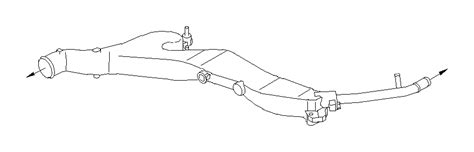 Subaru Forester Engine Coolant Bypass Hose Engine Coolant Flange