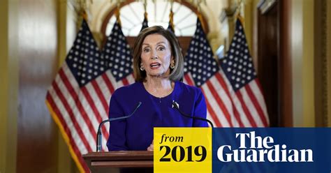 Nancy Pelosi Accuses Trump Of Betrayal As She Announces Impeachment Inquiry Video Us News