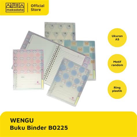 Jual Buku Binder Note A Wengu B Pcs Murah Kota Surabaya