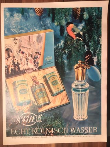 ORIG WERBUNG REKLAME 1967 ECHT KÖLNISCH WASSER 4711 eBay