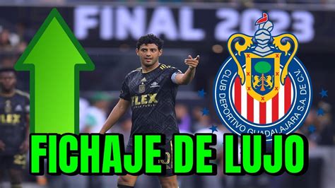 Por Fin Las Chivas Van Por Su Primer Fichaje De Lujo Para Las Chivas